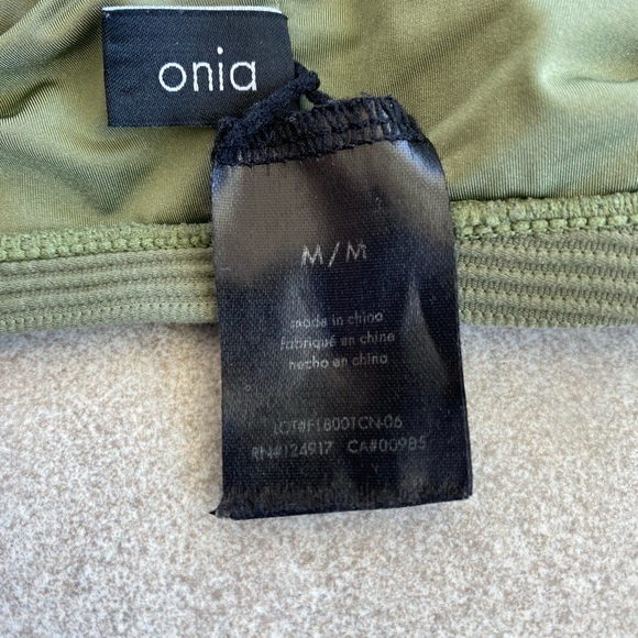 Onia Ribbed Bikini Set M/S Green - Picture 12 of 12